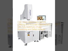 آلة قياس الرؤية CNC تقدم قياسًا دقيقًا مع معالجة صور أوتوماتيكية بالكامل وتحليل العيوب
