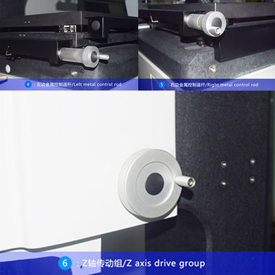 3D آلة CMM اليدوية البصرية ، تنسيق 6 محور القياس مع مسبار